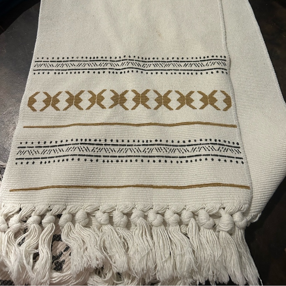 Boho table runner